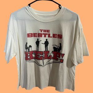 The Beatles Band Crop T-Shirt